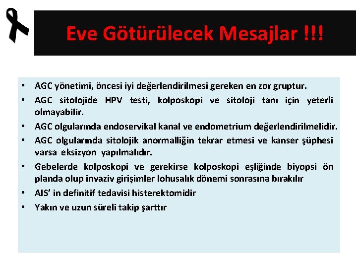 Eve Götürülecek Mesajlar !!! • AGC yönetimi, öncesi iyi değerlendirilmesi gereken en zor gruptur.