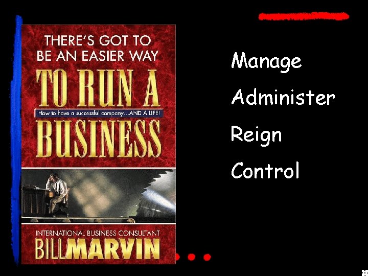 Manage Administer Reign Control 