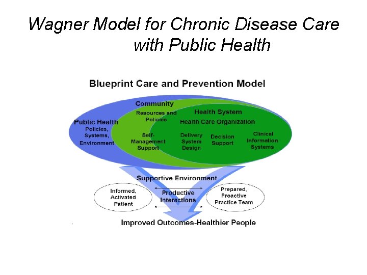 Wagner Model for Chronic Disease Care with Public Health 