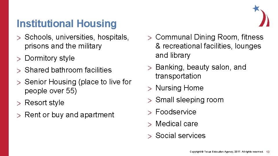 Institutional Housing > Schools, universities, hospitals, prisons and the military > Dormitory style >