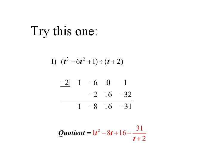 Try this one: Try this one:
