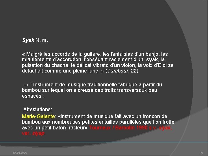 Syak N. m. « Malgré les accords de la guitare, les fantaisies d’un Syak N. m. « Malgré les accords de la guitare, les fantaisies d’un