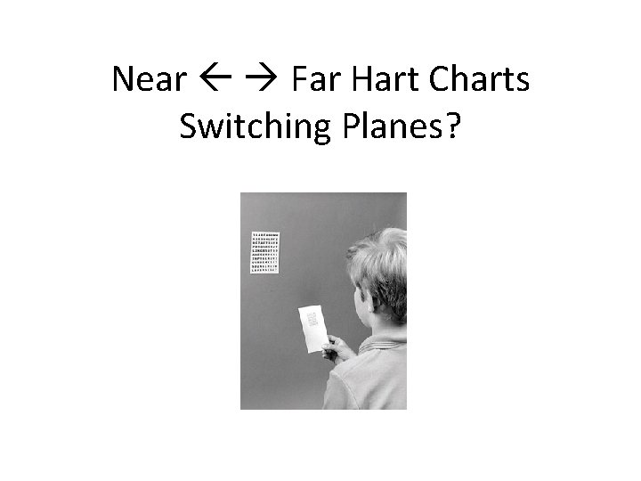 Near Far Hart Charts Switching Planes? 