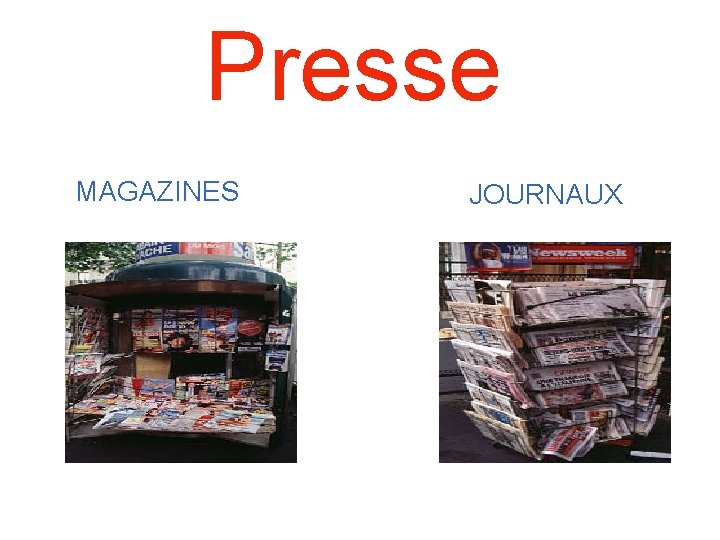 Presse MAGAZINES JOURNAUX 