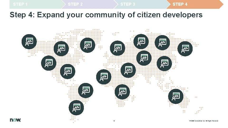 STEP 1 STEP 2 STEP 3 STEP 4 Step 4: Expand your community of STEP 1 STEP 2 STEP 3 STEP 4 Step 4: Expand your community of