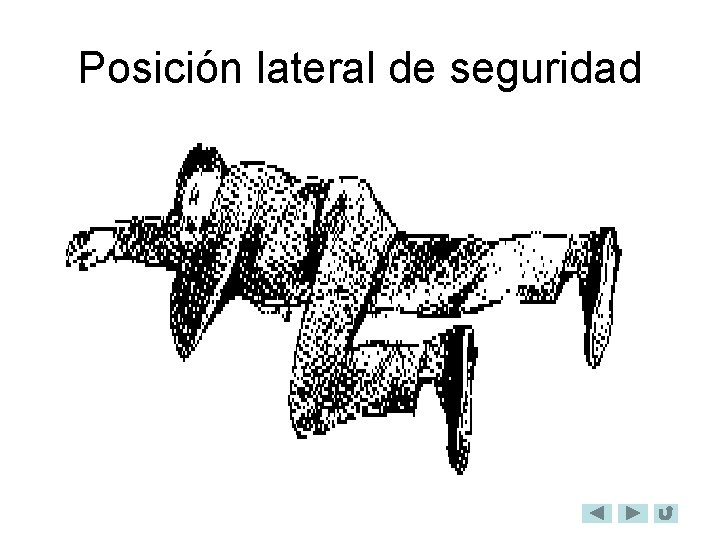 Posición lateral de seguridad 