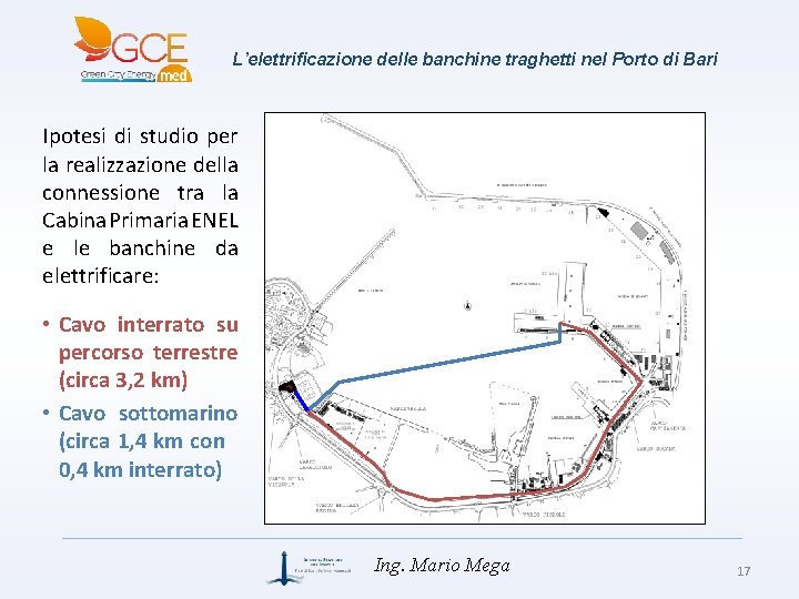 L’elettrificazione delle banchine traghetti nel Porto di Bari Ipotesi di studio per la realizzazione