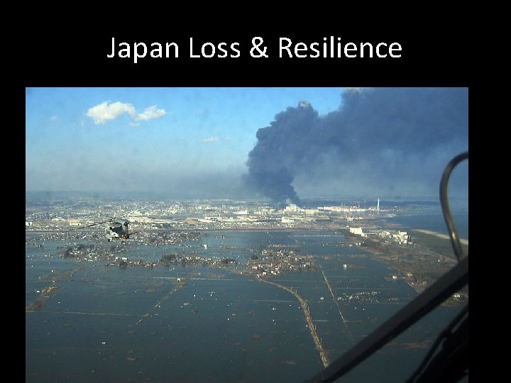 Japan Loss & Resilience Japan Loss & Resilience