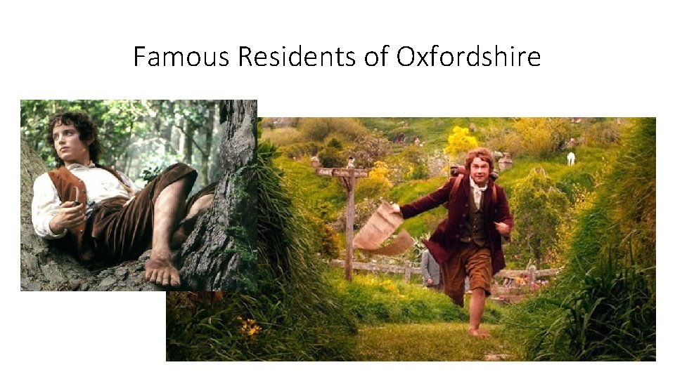 Famous Residents of Oxfordshire 