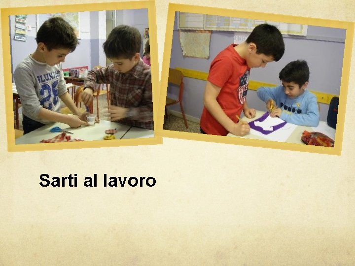 Sarti al lavoro 