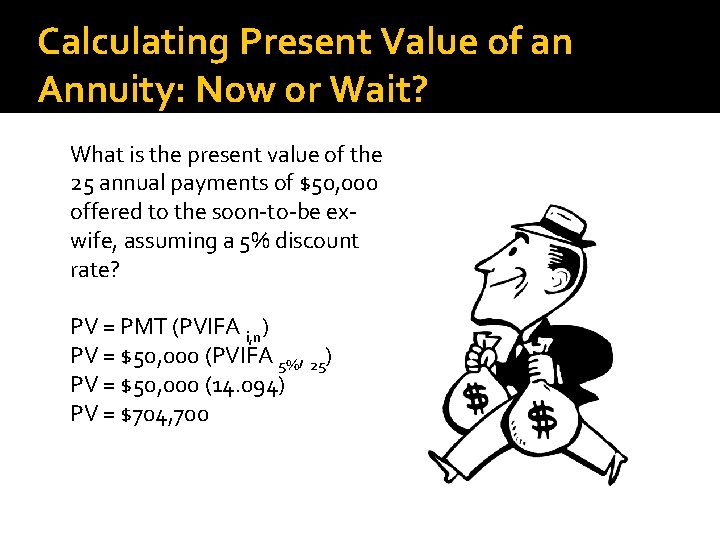 Calculating Present Value of an Annuity: Now or Wait? What is the present value