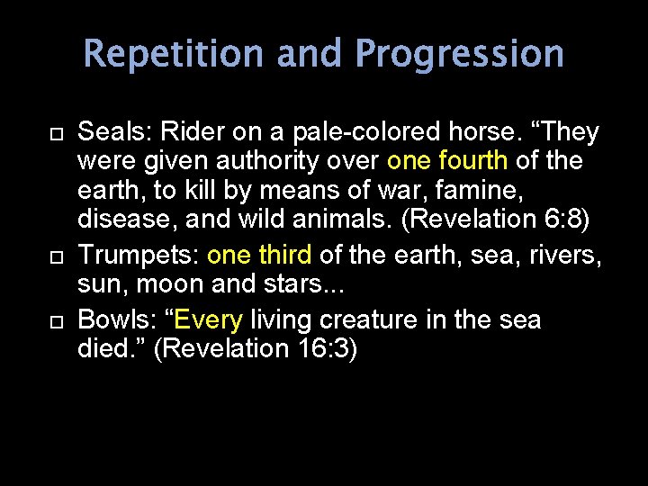 Repetition and Progression Seals: Rider on a pale-colored horse. “They were given authority over