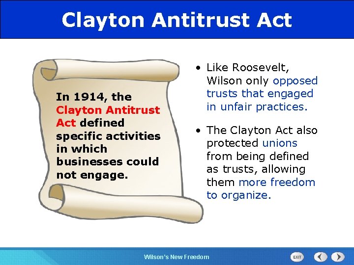 525 Section Chapter Clayton Antitrust Act Section 1 In 1914, the Clayton Antitrust Act