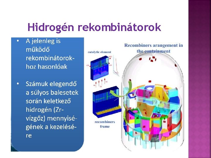 Hidrogén rekombinátorok 
