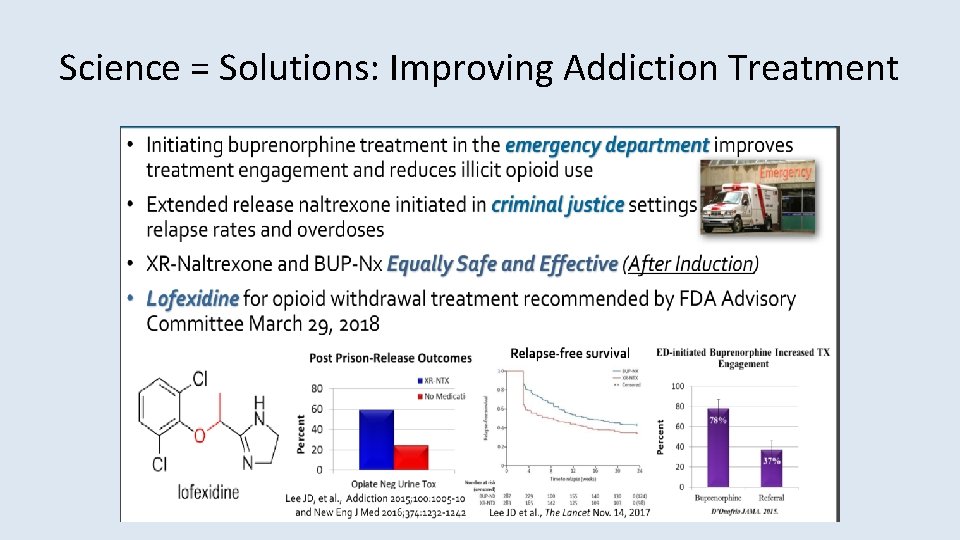 Science = Solutions: Improving Addiction Treatment 