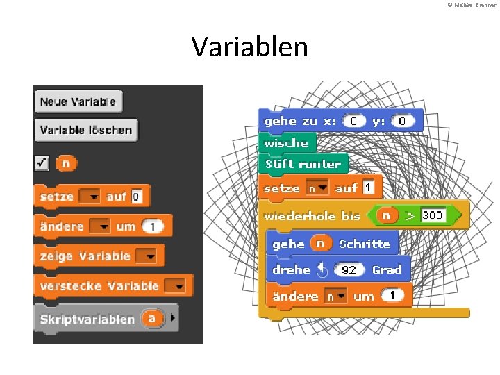 © Michael Brenner Variablen 