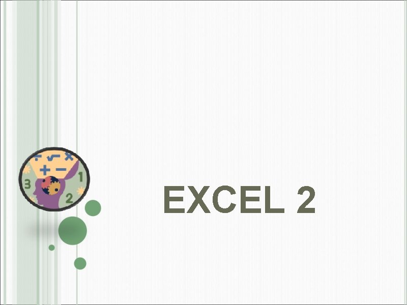 EXCEL 2 