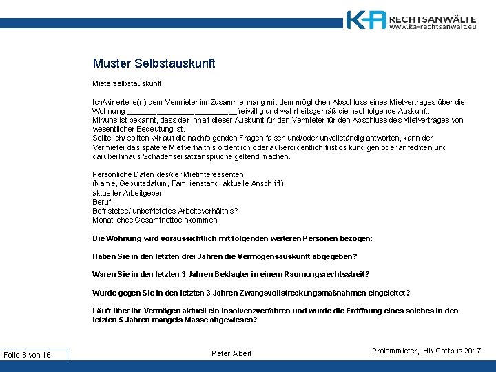 Problemmieter Mietausflle Vermeiden Erfolgreich Kndigen Peter Albert Fachanwalt