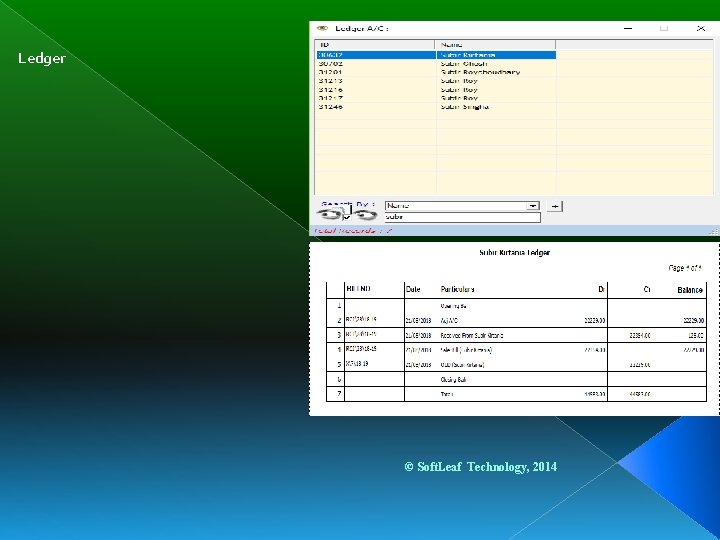 Ledger © Soft. Leaf Technology, 2014 
