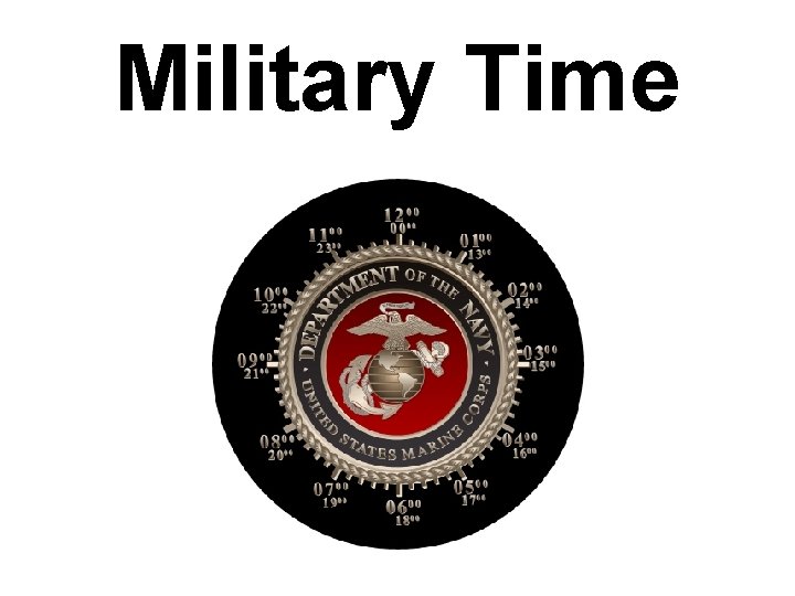 Military Time 