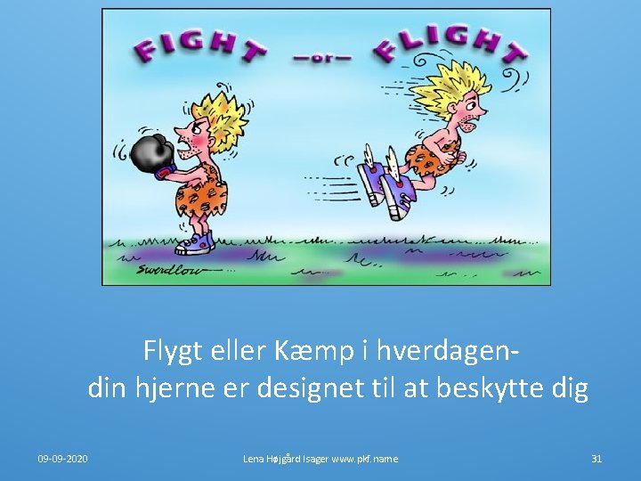 Flygt eller Kæmp i hverdagendin hjerne er designet til at beskytte dig 09 -09 Flygt eller Kæmp i hverdagendin hjerne er designet til at beskytte dig 09 -09
