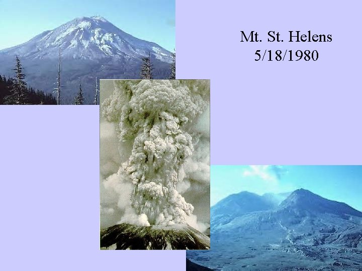 Mt. St. Helens 5/18/1980 