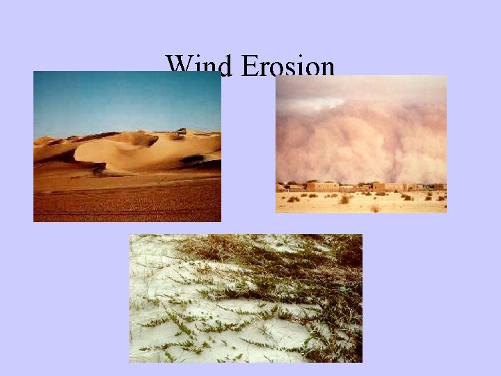 Wind Erosion 