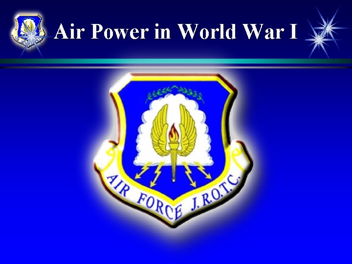 Air Power in World War I 