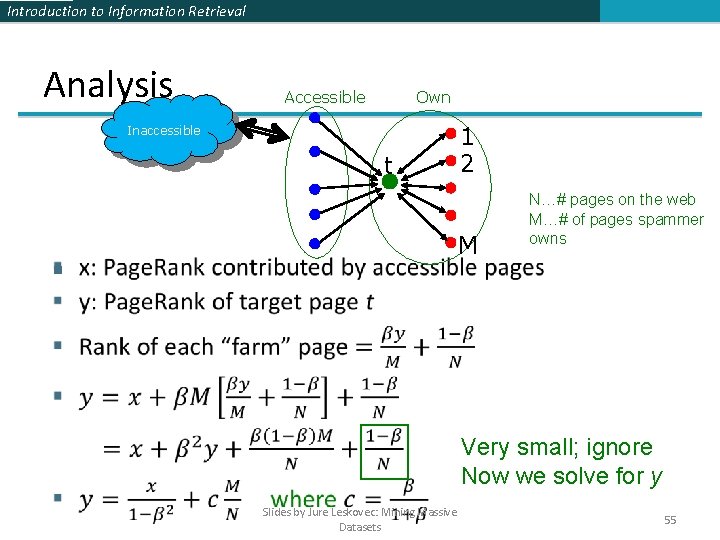 Introduction to Information Retrieval Analysis Accessible Own 1 2 Inaccessible t § M N…# Introduction to Information Retrieval Analysis Accessible Own 1 2 Inaccessible t § M N…#