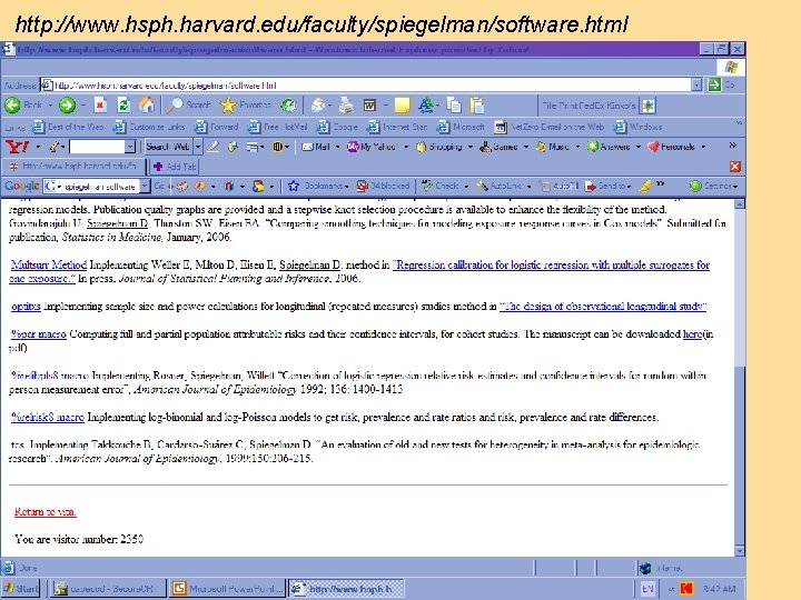 http: //www. hsph. harvard. edu/faculty/spiegelman/software. html 