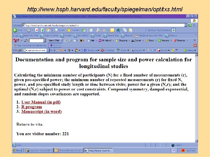 http: //www. hsph. harvard. edu/faculty/spiegelman/optitxs. html 