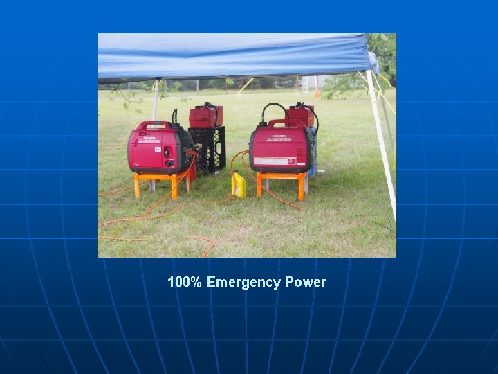 100% Emergency Power 