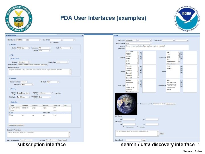 PDA User Interfaces (examples) Tailoring Capabilities Sectorizing Remapping Translation Aggregation subscription interface search /