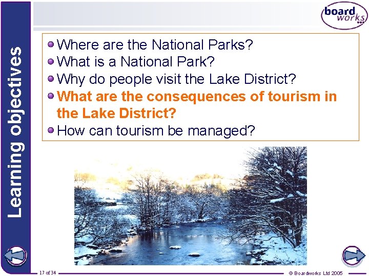 Learning objectives Where are the National Parks? What is a National Park? Why do