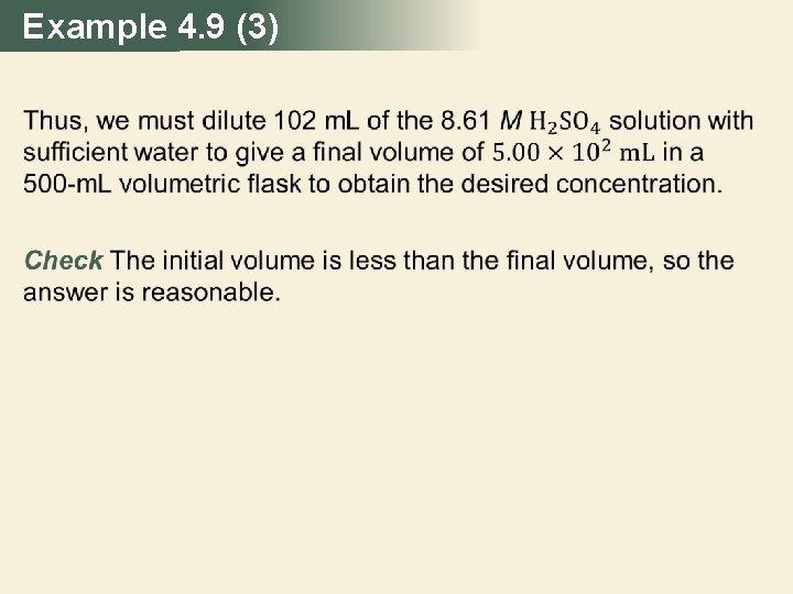 Example 4. 9 (3) 