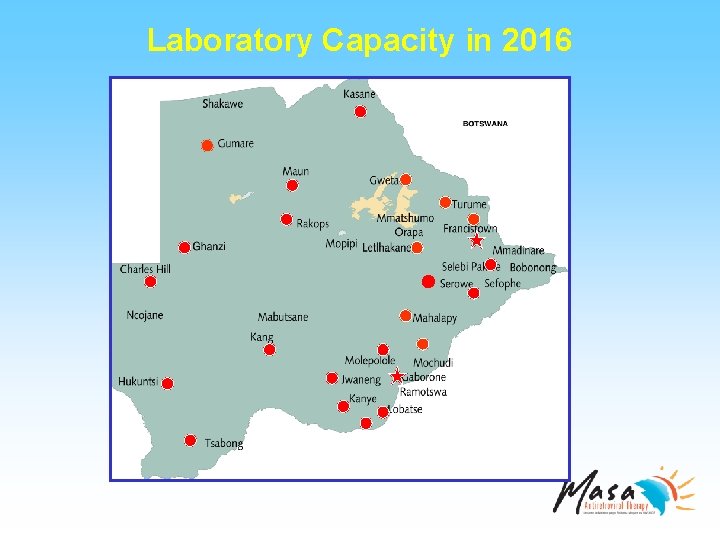 Laboratory Capacity in 2016 