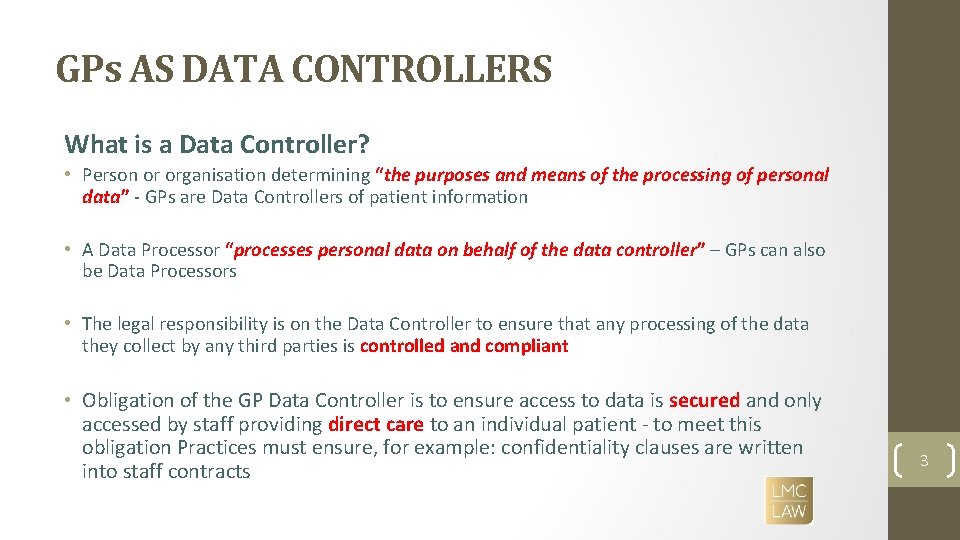 GENERAL DATA PROTECTION REGULATION 2016 GDPR An Overview