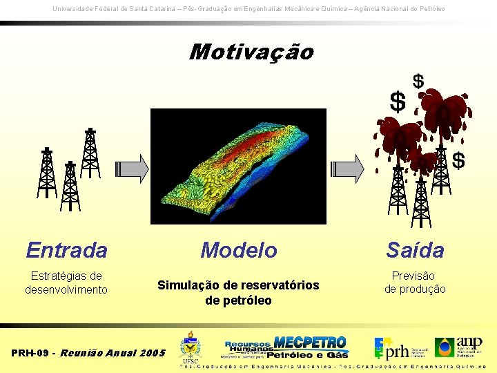 Universidade Federal de Santa Catarina – Pós-Graduação em Engenharias Mecânica e Química – Agência