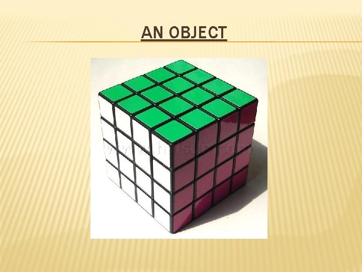 AN OBJECT 
