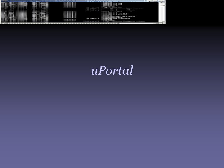 u. Portal 