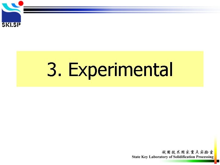 3. Experimental 