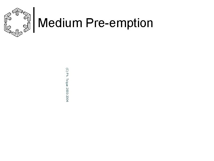 Medium Pre-emption (C) Ph. Tsigas 2003 -2004 