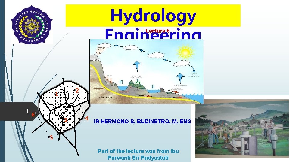 Hydrology Engineering Lecture 6 2 1 1 6 3 4 IR HERMONO S. BUDINETRO,