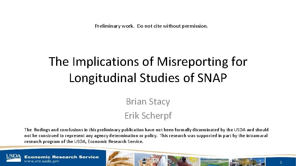 Preliminary work. Do not cite without permission. The Implications of Misreporting for Longitudinal Studies