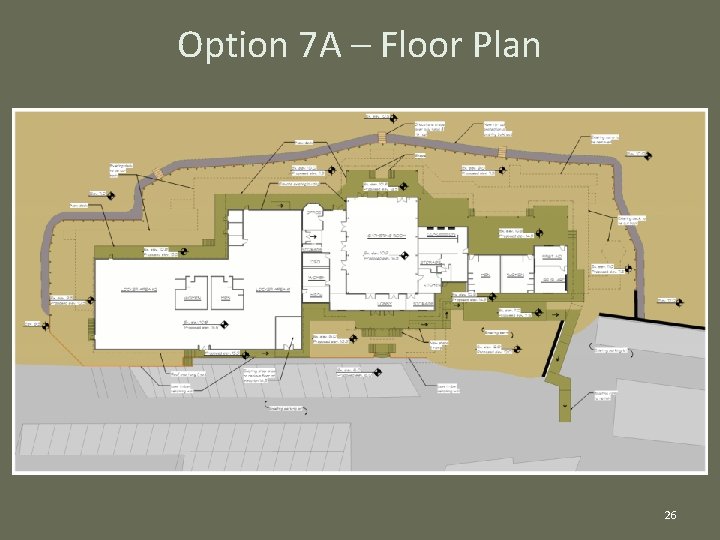 Option 7 A – Floor Plan 26 