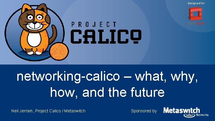 designed for networkingcalico what why how and the
