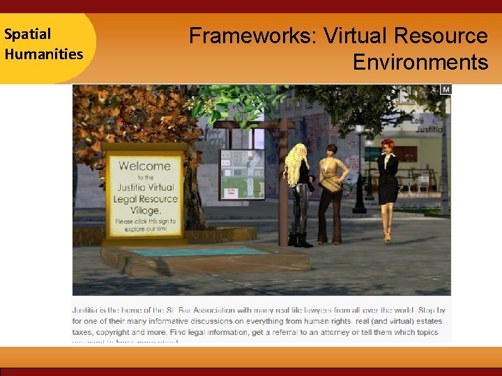 Taipei Spatial 2007 Humanities Frameworks: Virtual Resource Environments 