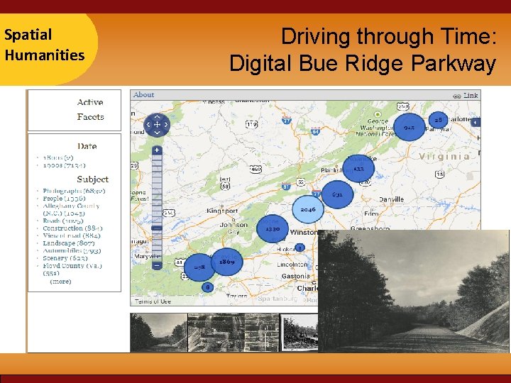 Taipei Spatial 2007 Humanities Driving through Time: Digital Bue Ridge Parkway 