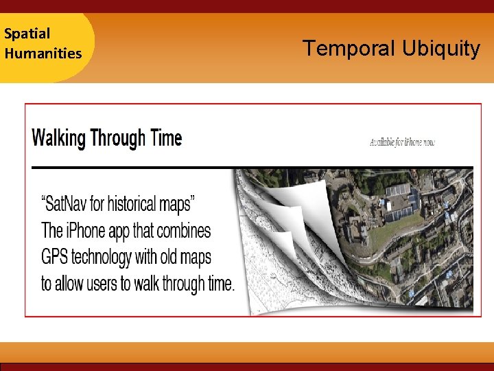 Taipei Spatial 2007 Humanities Temporal Ubiquity Taipei Spatial 2007 Humanities Temporal Ubiquity
