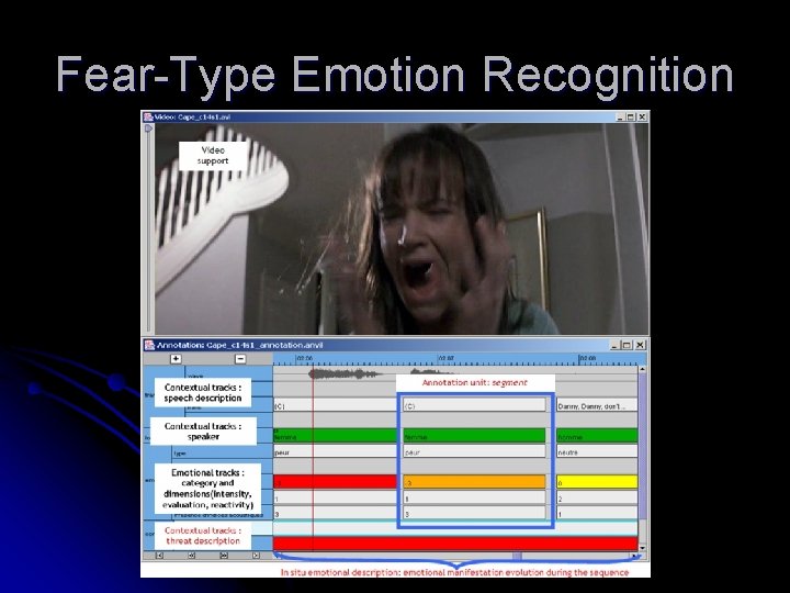 Fear-Type Emotion Recognition 